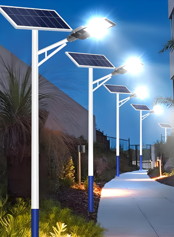太阳能路灯展示